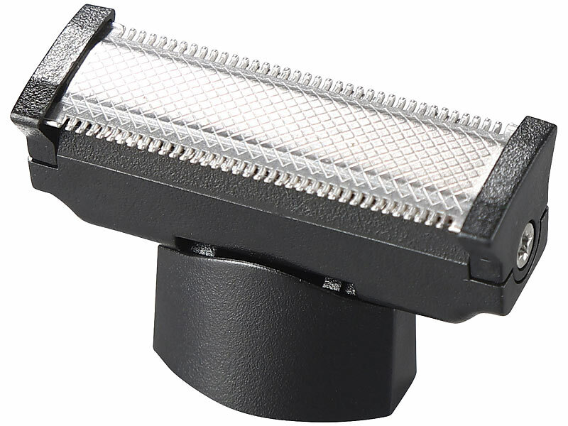 ; Akku-Bartschneider mit Laser-Guides, Akku-Nass- & Trockenrasierer mit 3D-Scherköpfen 