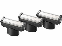 ; Akku-Bartschneider mit Laser-Guides, Akku-Nass- & Trockenrasierer mit 3D-Scherköpfen 